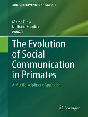 cover image of The Evolution of Social Communication in Primates